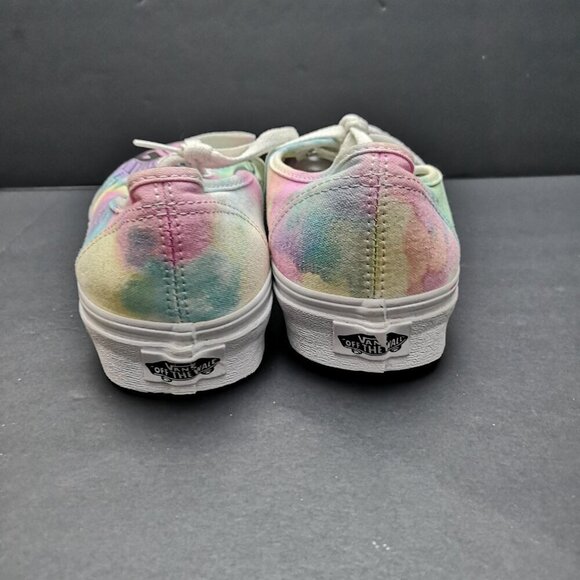 Vans Men's 8.5 or Ladies Size 10 Watercolor Unisex Hand Painted Canvas Sneakers - Picture 4 of 9